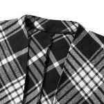 Poncho léger à carreaux