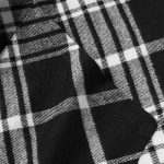 Poncho original à carreaux