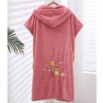 peignoir séchage rapide