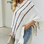poncho élégant chic