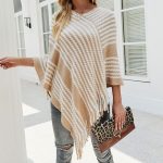 poncho moderne hiver