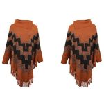 poncho automne stylé