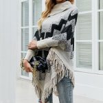 poncho confortable femme