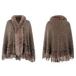 Épuré poncho cachemire automne