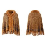 Luxe poncho cachemire femme