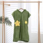 poncho store peignoir microfibre