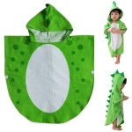 poncho amusant bain bébé