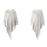 poncho capuche automne