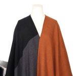 poncho élégant en cachemire