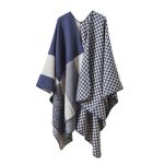 poncho mode en cachemire