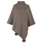 Poncho Femme Long élégant