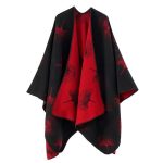 poncho confortable en coton