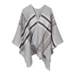 accessoire mode cape carreaux