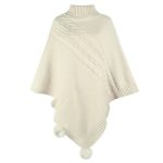 Poncho chic femme