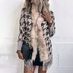 Style Poncho hiver