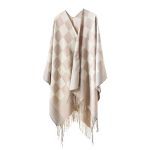 plaid élégant cachemire