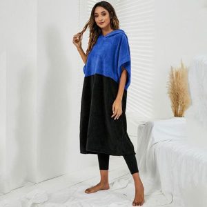 poncho serviette bain