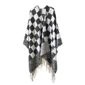 châle plaid cachemire