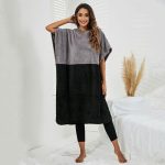 poncho bain élégant