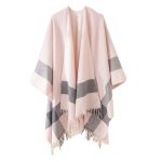 tenue hiver femme poncho