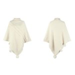 Poncho résistant et soyeux