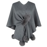 poncho châle automne femme