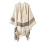 poncho doux et chaud