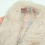 poncho doux confortable