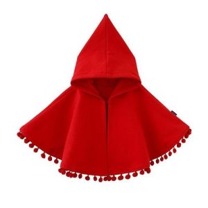 poncho bébés chaperon rouge