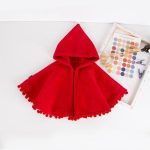 poncho chaperon rouge enfant