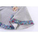 poncho avec capuche bébé