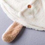 poncho en coton bébé