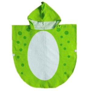 poncho de bain dinosaure