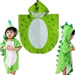 poncho dinosaure pour bébé