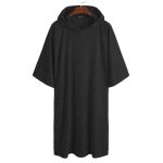 poncho homme polaire