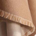 mode féminine Poncho bi-ton