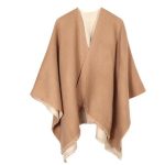 élégant Poncho Femme Cachemire
