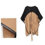 Style poncho femme
