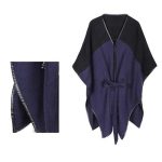 Mode poncho cachemire