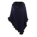 elegant poncho cachemire