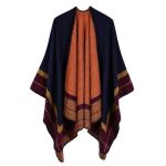 Poncho Femme Cachemire Vintage