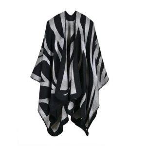Poncho Femme Cape Hiver