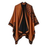 Poncho Femme Châle Oriental