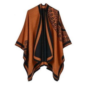 Poncho Femme Châle Oriental
