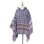poncho chic été capuche