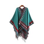 Poncho femme sexy ethnique