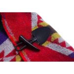 chic poncho coloré pour dames