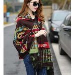 poncho acrylique léger