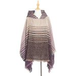 Élégant poncho fin femme