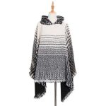 Poncho Femme Fin Rayures en été